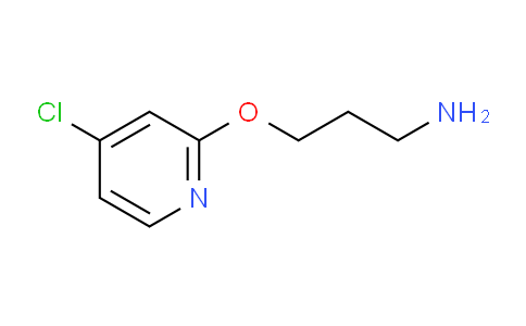3-((4-Chloropyridin-2-yl)oxy)propan-1-amine