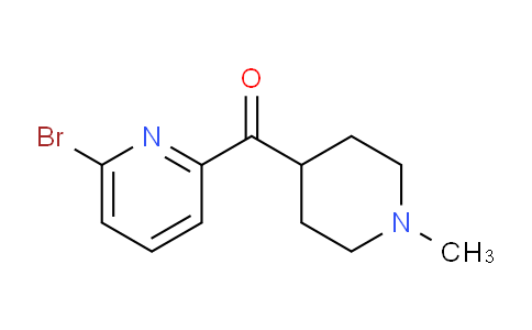 (6-Bromopyridin-2-yl)(1-methylpiperidin-4-yl)methanone
