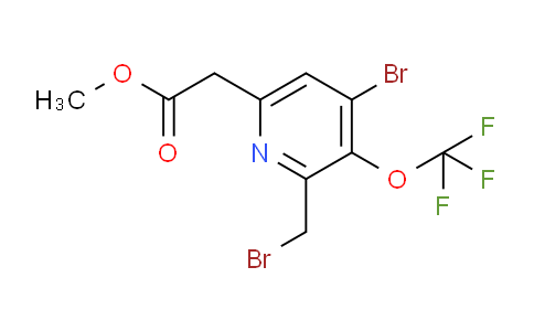 AM23677 | 1806198-68-4 | Methyl 4-bromo-2-(bromomethyl)-3-(trifluoromethoxy)pyridine-6-acetate