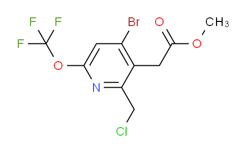 AM23679 | 1803959-39-8 | Methyl 4-bromo-2-(chloromethyl)-6-(trifluoromethoxy)pyridine-3-acetate