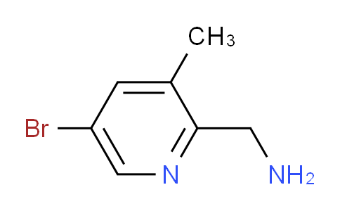 (5-Bromo-3-methylpyridin-2-yl)methanamine