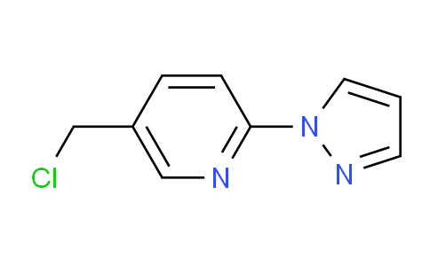 5-(Chloromethyl)-2-(1H-pyrazol-1-yl)pyridine