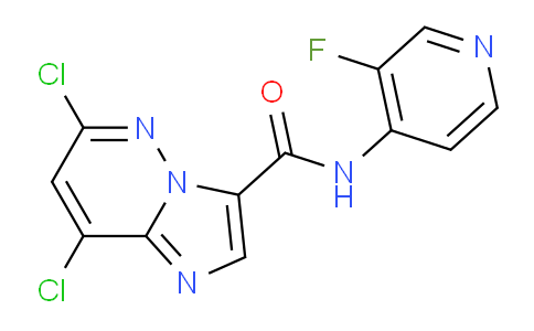 AM236817 | 1177415-97-2 | 6,8-Dichloro-N-(3-fluoropyridin-4-yl)imidazo[1,2-b]pyridazine-3-carboxamide