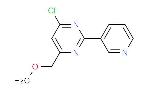 AM236825 | 339279-00-4 | 4-Chloro-6-(methoxymethyl)-2-(pyridin-3-yl)pyrimidine