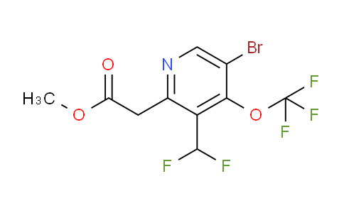 AM23683 | 1806078-61-4 | Methyl 5-bromo-3-(difluoromethyl)-4-(trifluoromethoxy)pyridine-2-acetate