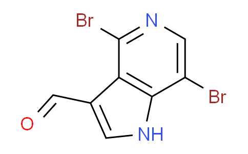 AM236845 | 1000341-95-6 | 4,7-Dibromo-1H-pyrrolo[3,2-c]pyridine-3-carbaldehyde