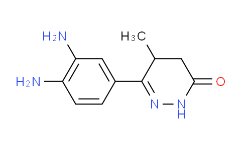 6-(3,4-Diaminophenyl)-5-methyl-4,5-dihydropyridazin-3(2H)-one