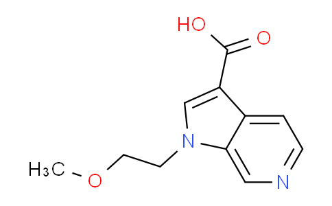 AM236878 | 1313266-91-9 | 1-(2-Methoxyethyl)-1H-pyrrolo[2,3-c]pyridine-3-carboxylic acid