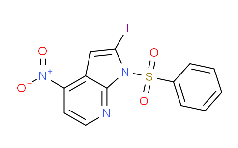 AM236883 | 1227268-92-9 | 2-Iodo-4-nitro-1-(phenylsulfonyl)-1H-pyrrolo[2,3-b]pyridine