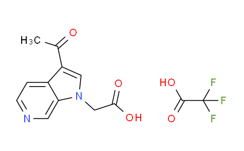 AM236894 | 1386457-06-2 | 2,2,2-Trifluoroacetic acid compound with 2-(3-acetyl-1H-pyrrolo[2,3-c]pyridin-1-yl)acetic acid (1:1)