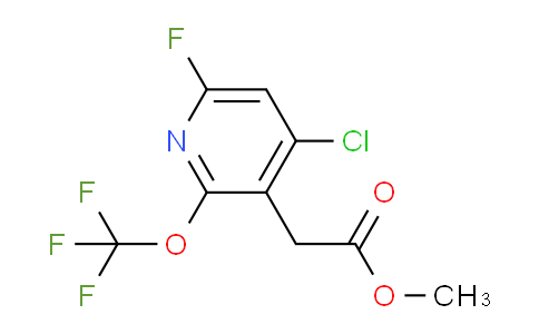 AM23690 | 1804619-28-0 | Methyl 4-chloro-6-fluoro-2-(trifluoromethoxy)pyridine-3-acetate