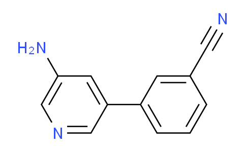 AM236906 | 1258628-06-6 | 3-(5-Aminopyridin-3-yl)benzonitrile
