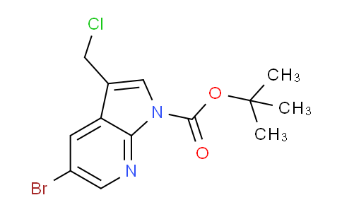 AM236907 | 1234616-42-2 | tert-Butyl 5-bromo-3-(chloromethyl)-1H-pyrrolo[2,3-b]pyridine-1-carboxylate