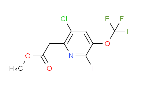 AM23693 | 1803691-13-5 | Methyl 5-chloro-2-iodo-3-(trifluoromethoxy)pyridine-6-acetate