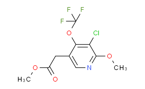 AM23695 | 1804801-39-5 | Methyl 3-chloro-2-methoxy-4-(trifluoromethoxy)pyridine-5-acetate
