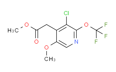 AM23697 | 1806226-33-4 | Methyl 3-chloro-5-methoxy-2-(trifluoromethoxy)pyridine-4-acetate