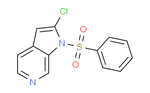 2-Chloro-1-(phenylsulfonyl)-1H-pyrrolo[2,3-c]pyridine