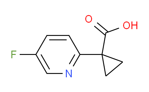 1-(5-Fluoropyridin-2-yl)cyclopropanecarboxylic acid