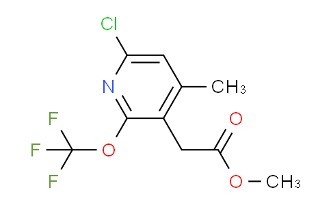 AM23698 | 1803616-05-8 | Methyl 6-chloro-4-methyl-2-(trifluoromethoxy)pyridine-3-acetate