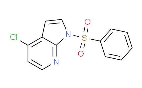 4-Chloro-1-(phenylsulfonyl)-1H-pyrrolo[2,3-b]pyridine