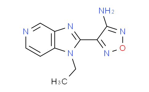 4-(1-Ethyl-1H-imidazo[4,5-c]pyridin-2-yl)-1,2,5-oxadiazol-3-amine