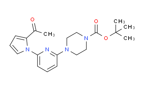 AM237063 | 1146080-83-2 | tert-Butyl 4-(6-(2-acetyl-1H-pyrrol-1-yl)pyridin-2-yl)piperazine-1-carboxylate