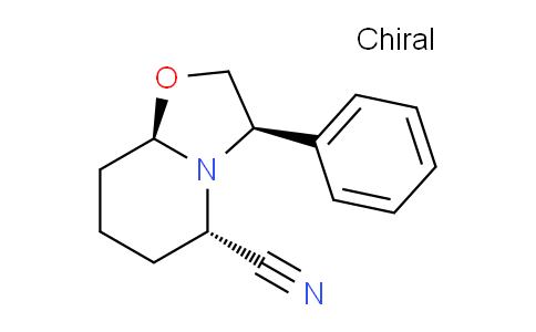 AM237079 | 88056-92-2 | (3R,5S,8AR)-3-phenylhexahydro-2H-oxazolo[3,2-a]pyridine-5-carbonitrile