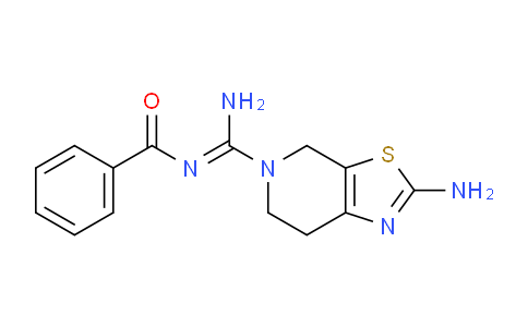 AM237102 | 97817-35-1 | (E)-N-(Amino(2-amino-6,7-dihydrothiazolo[5,4-c]pyridin-5(4H)-yl)methylene)benzamide
