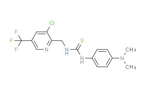 AM237135 | 326815-26-3 | 1-((3-Chloro-5-(trifluoromethyl)pyridin-2-yl)methyl)-3-(4-(dimethylamino)phenyl)thiourea