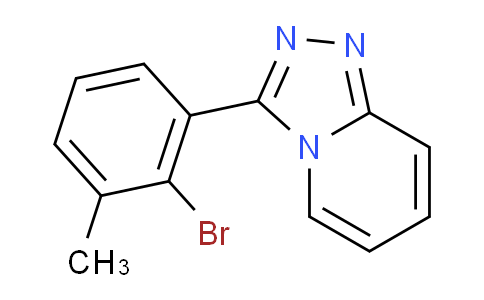 3-(2-Bromo-3-methylphenyl)-[1,2,4]triazolo[4,3-a]pyridine