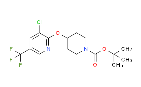 tert-Butyl 4-((3-chloro-5-(trifluoromethyl)pyridin-2-yl)oxy)piperidine-1-carboxylate