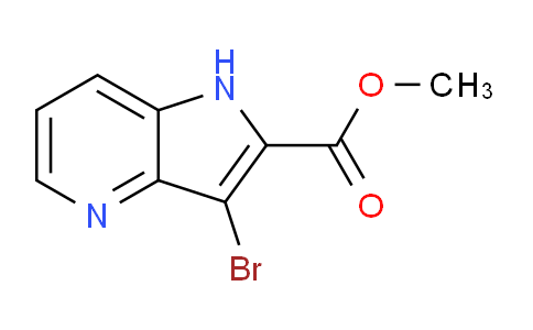 Methyl 3-bromo-1H-pyrrolo[3,2-b]pyridine-2-carboxylate
