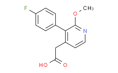 AM23721 | 1227595-91-6 | 3-(4-Fluorophenyl)-2-methoxypyridine-4-acetic acid