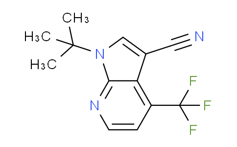 AM237212 | 1146221-86-4 | 1-(tert-Butyl)-4-(trifluoromethyl)-1H-pyrrolo[2,3-b]pyridine-3-carbonitrile