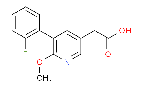 AM23722 | 1227579-22-7 | 5-(2-Fluorophenyl)-6-methoxypyridine-3-acetic acid