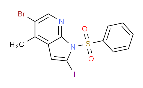 AM237221 | 1227267-11-9 | 5-Bromo-2-iodo-4-methyl-1-(phenylsulfonyl)-1H-pyrrolo[2,3-b]pyridine