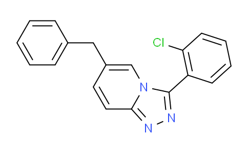 6-Benzyl-3-(2-chlorophenyl)-[1,2,4]triazolo[4,3-a]pyridine