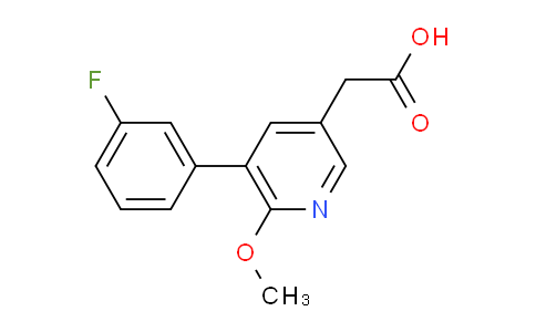 AM23723 | 1227489-76-0 | 5-(3-Fluorophenyl)-6-methoxypyridine-3-acetic acid