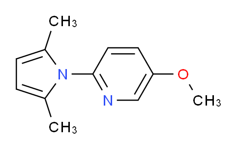 2-(2,5-Dimethyl-1H-pyrrol-1-yl)-5-methoxypyridine