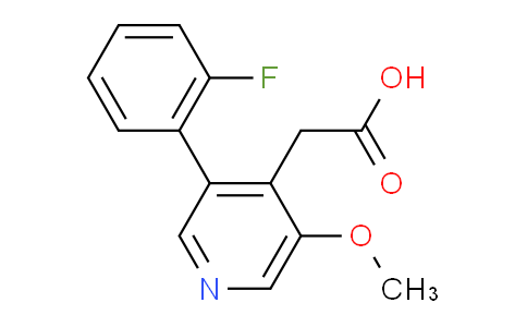 AM23728 | 1227579-32-9 | 3-(2-Fluorophenyl)-5-methoxypyridine-4-acetic acid