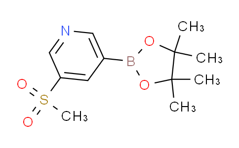 AM237311 | 1206641-26-0 | 3-(Methylsulfonyl)-5-(4,4,5,5-tetramethyl-1,3,2-dioxaborolan-2-yl)pyridine