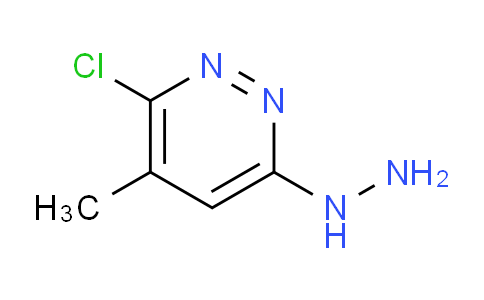 3-Chloro-6-hydrazinyl-4-methylpyridazine