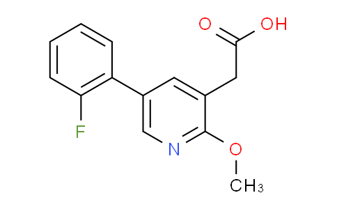 AM23734 | 1227489-96-4 | 5-(2-Fluorophenyl)-2-methoxypyridine-3-acetic acid