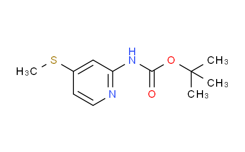 AM237345 | 1211504-16-3 | tert-Butyl (4-(methylthio)pyridin-2-yl)carbamate