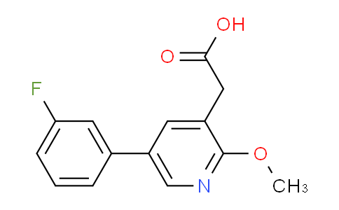 AM23735 | 1227514-81-9 | 5-(3-Fluorophenyl)-2-methoxypyridine-3-acetic acid