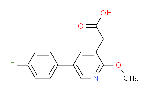 AM23736 | 1227597-38-7 | 5-(4-Fluorophenyl)-2-methoxypyridine-3-acetic acid