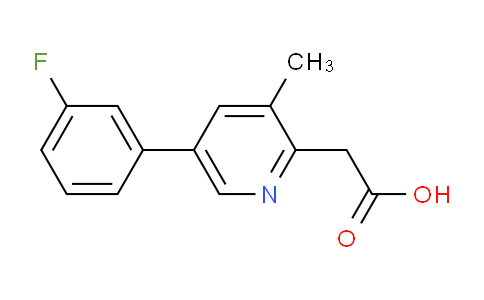 AM23738 | 1214370-87-2 | 2-(5-(3-Fluorophenyl)-3-methylpyridin-2-yl)acetic acid