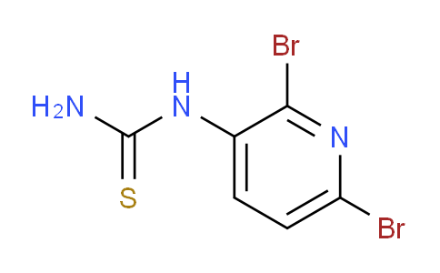 1-(2,6-Dibromopyridin-3-yl)thiourea