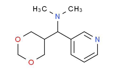 1-(1,3-Dioxan-5-yl)-N,N-dimethyl-1-(pyridin-3-yl)methanamine