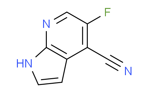5-Fluoro-1H-pyrrolo[2,3-b]pyridine-4-carbonitrile